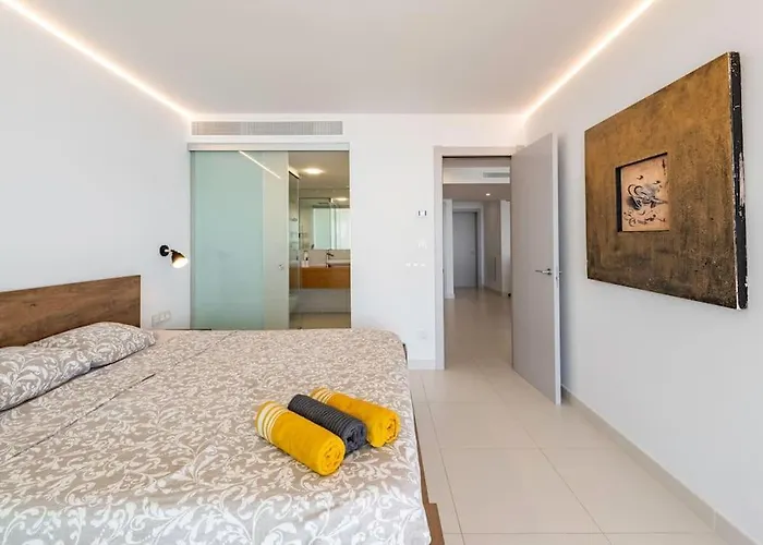 דירה Med1 Luxury Sea View *